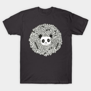 Panda and bamboo T-Shirt